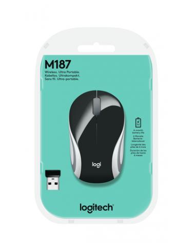 Ratón Mini Inalámbrico Logitech M187/ Hasta 1000 DPI - Imagen 2