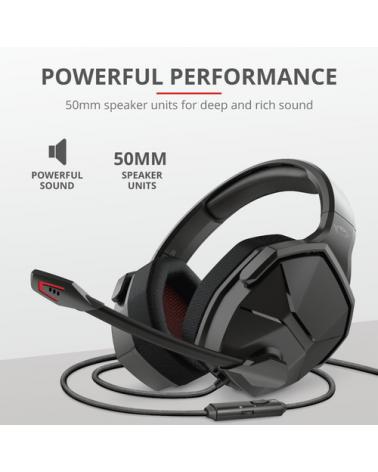 Auriculares Gaming con Micrófono Trust Gaming GXT 4371 Ward/ Jack 3.5 - Imagen 3