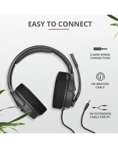 Auriculares Gaming con Micrófono Trust Gaming GXT 4371 Ward/ Jack 3.5 - Imagen 5