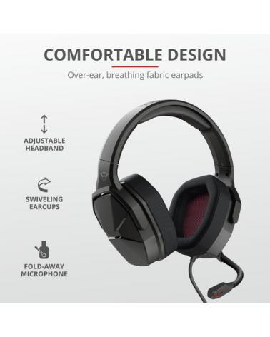 Auriculares Gaming con Micrófono Trust Gaming GXT 4371 Ward/ Jack 3.5 - Imagen 6