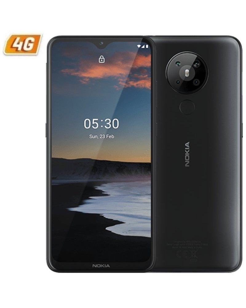 Smartphone Nokia 5.3 4GB/ 64GB/ 6.55'/ Carbón - Imagen 1