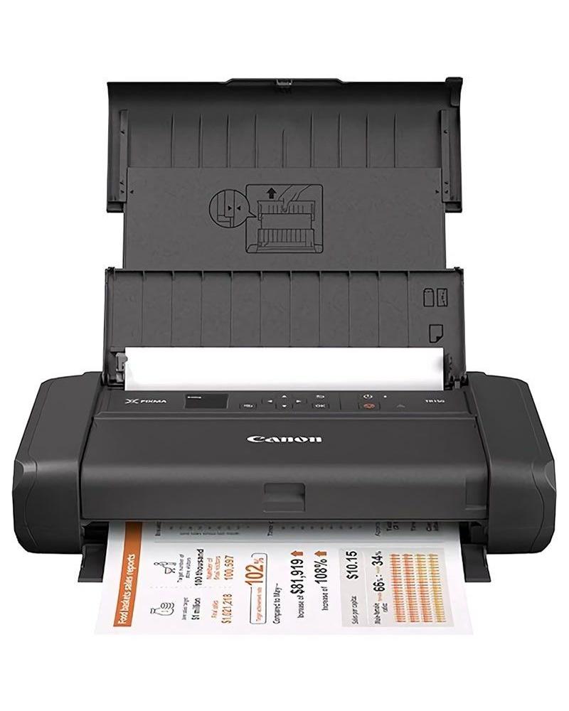 Impresora Portátil Canon PIXMA TR150 WiFi/ Negra - Imagen 1
