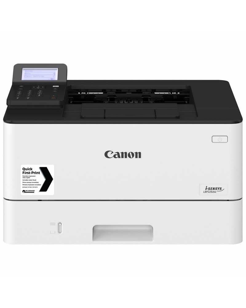 Impresora Láser Monocromo Canon I-SENSYS LBP226DW WiFi/ Dúplex/ Blanca - Imagen 1