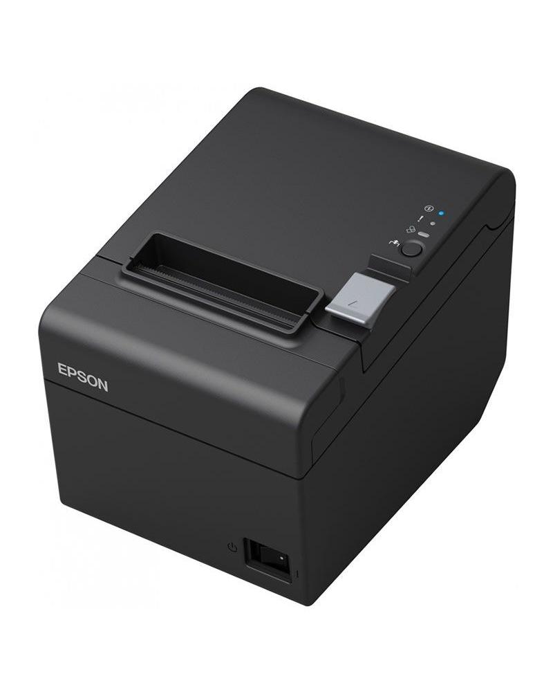 Impresora de Tickets Epson TM-T20III/ Térmica/ Ancho papel 80mm/ Ethernet/ Negra - Imagen 1