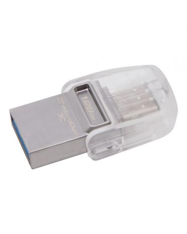 Pendrive 128GB Kingston DataTraveler MicroDuo 3C USB 3.0/ USB Tipo-C - Imagen 1