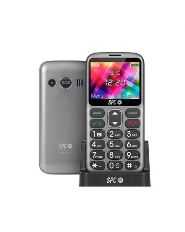 Teléfono Móvil SPC Fortune para Personas Mayores/ Negro - Imagen 1