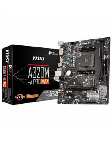 PLACA AM4 MSI A320M-A PRO MAX - Imagen 1