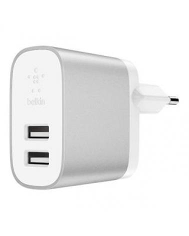 BELKIN 4.8A DUAL USB-A HOME CHARGER F8J107 R· - Imagen 1
