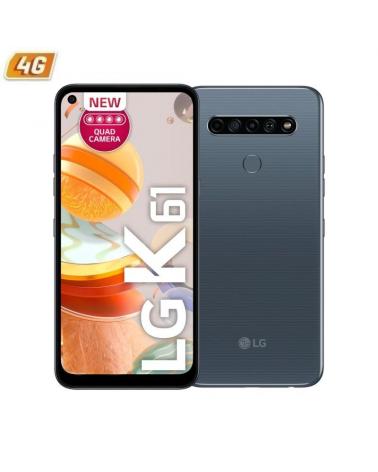 Smartphone LG K61 4GB/ 128GB/ 6.53'/ Titán - Imagen 1