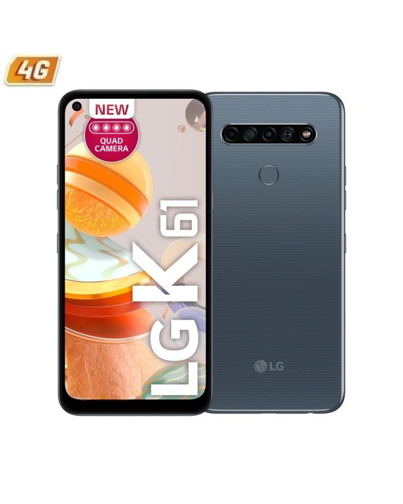 Smartphone LG K61 4GB/ 128GB/ 6.53'/ Titán - Imagen 1