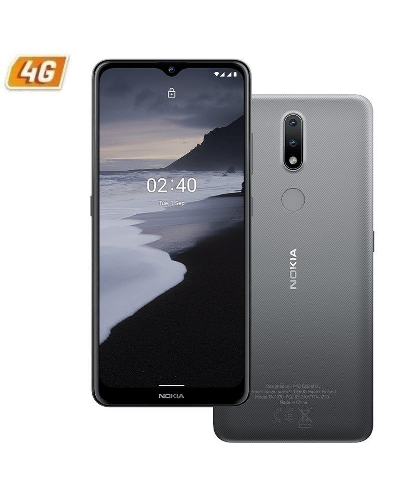 Smartphone Nokia 2.4 3GB/ 64GB/ 6.5'/ Carbón - Imagen 1