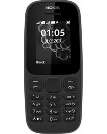 NOKIA 105 (2019) DUAL-SIM BLACK EU· INGLES - Imagen 1