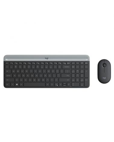 Teclado y Ratón Inalámbricos Logitech Slim Combo MK470 - Imagen 1