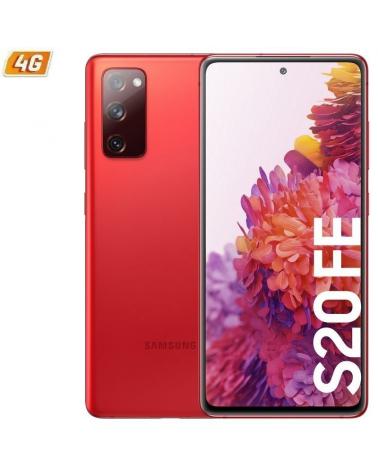 Smartphone Samsung Galaxy S20 FE 6GB/ 128GB/ 6.5'/ Rojo Nube - Imagen 1
