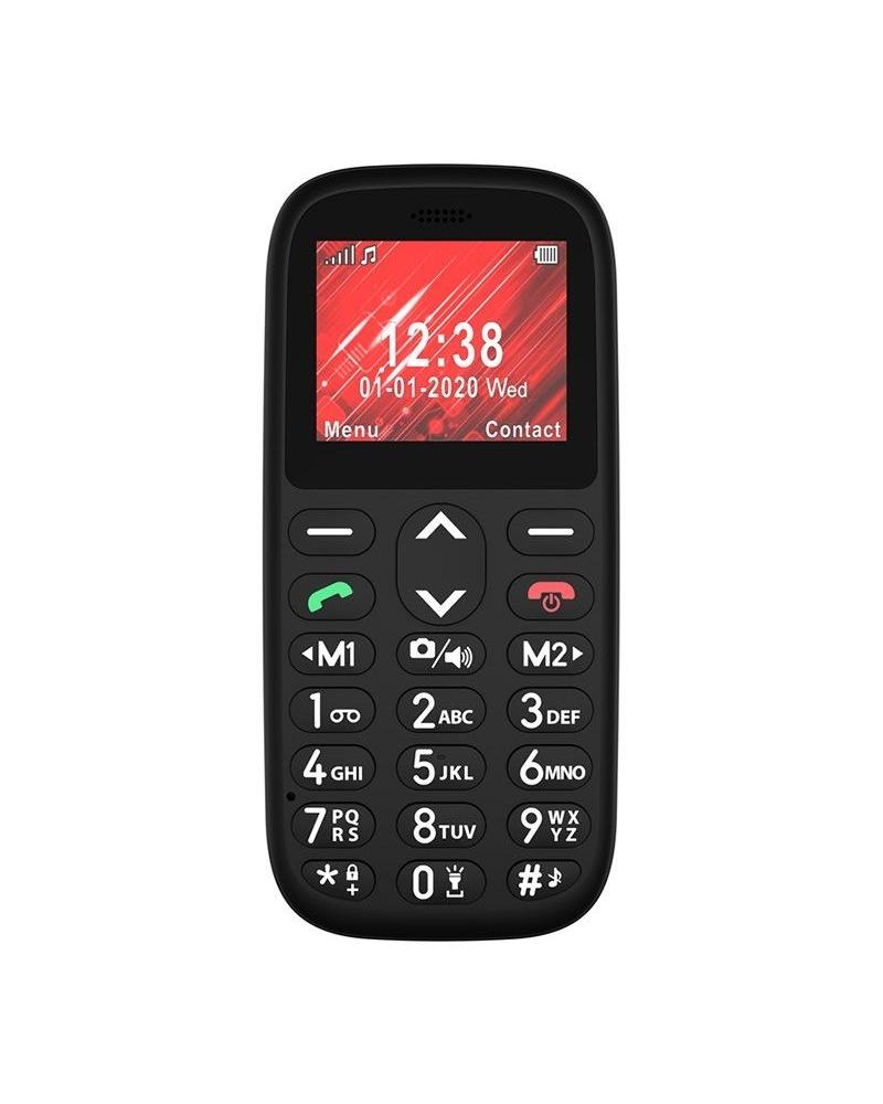Teléfono Móvil Telefunken S410 para Personas Mayores/ Negro - Imagen 1