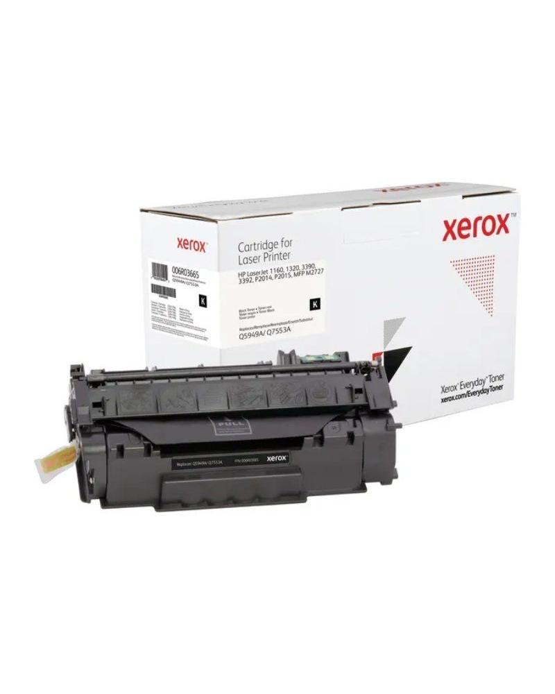 Tóner Xerox 006R03665 compatible con HP Q5949A/Q7553A/ 3000 páginas/ Negro - Imagen 1