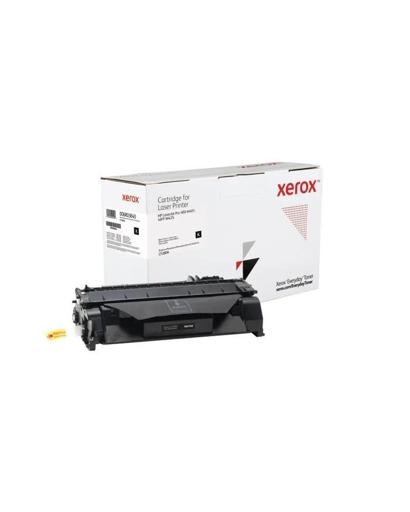 Tóner Xerox 006R03840 compatible con HP CF280A/ 2700 páginas/ Negro - Imagen 1