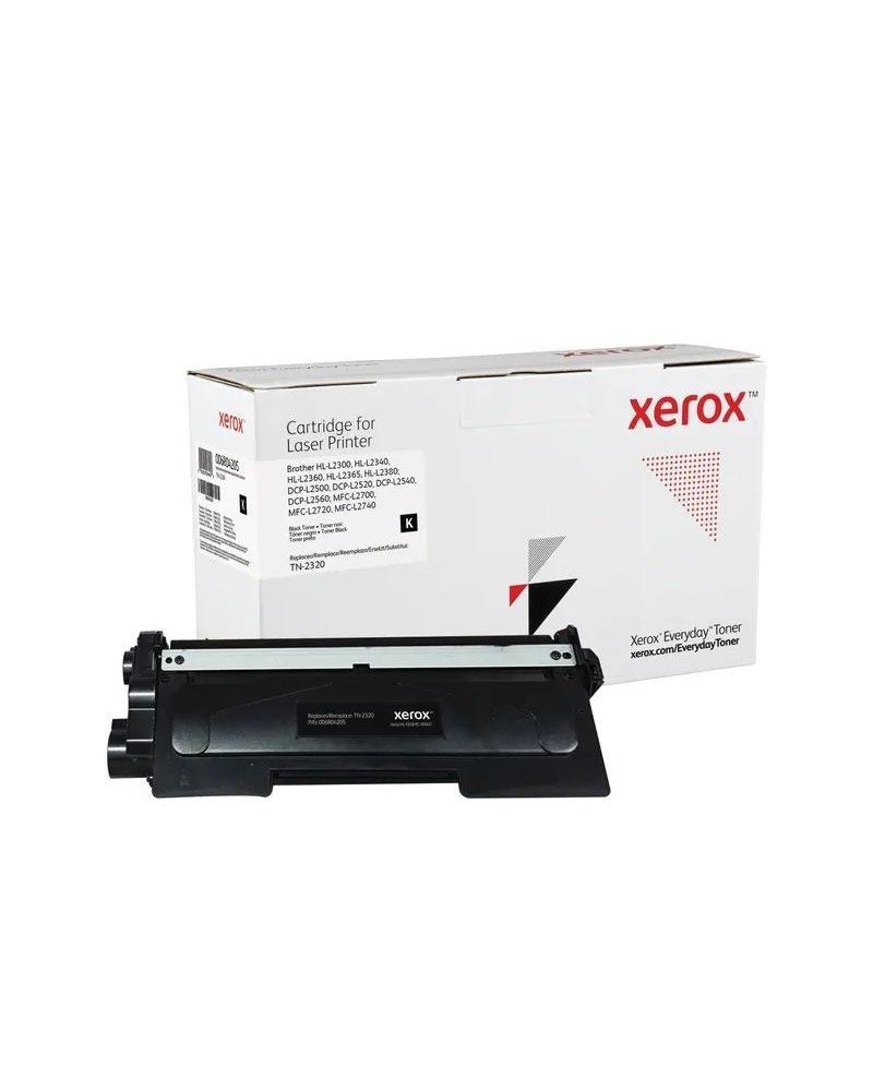 Tóner Xerox 006R04205 compatible con Brother TN-2320/ 2600 páginas/ Negro - Imagen 1