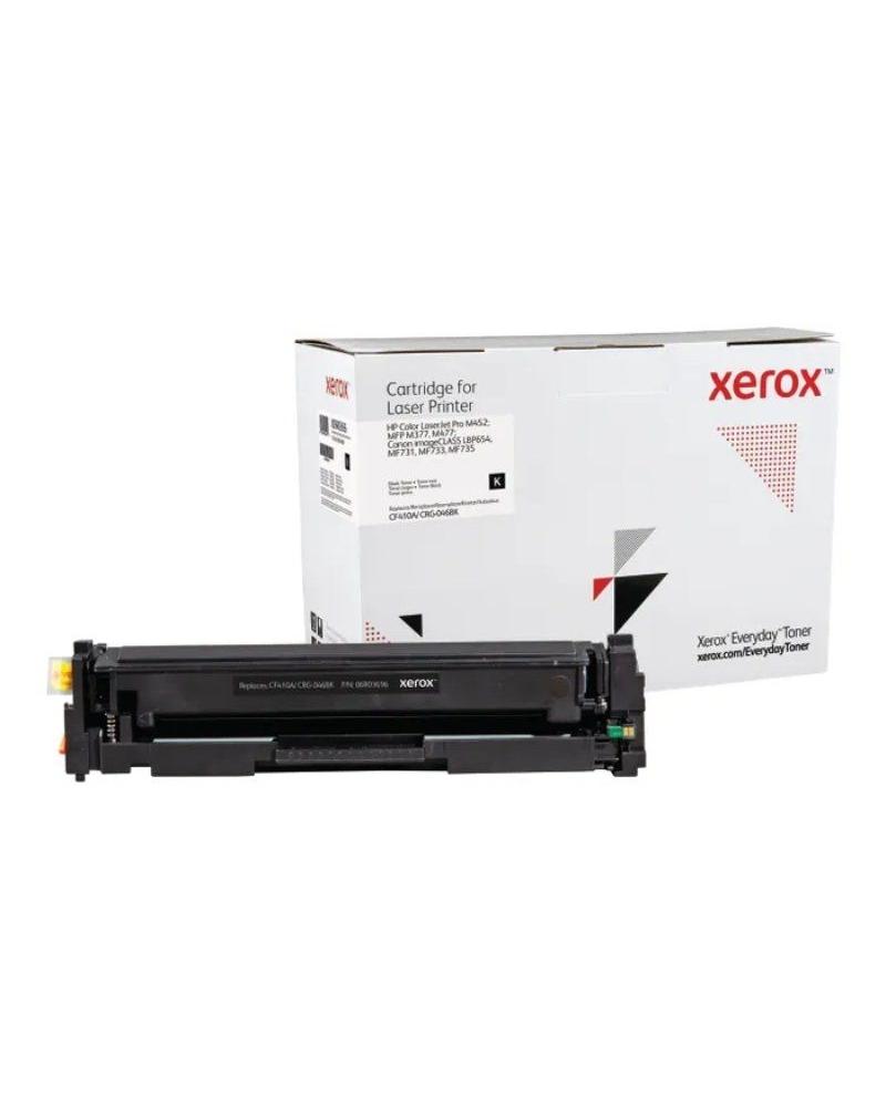 Tóner Xerox 006R03696 compatible con HP CF410A/ CRG-046BK/ 2300 páginas/ Negro - Imagen 1