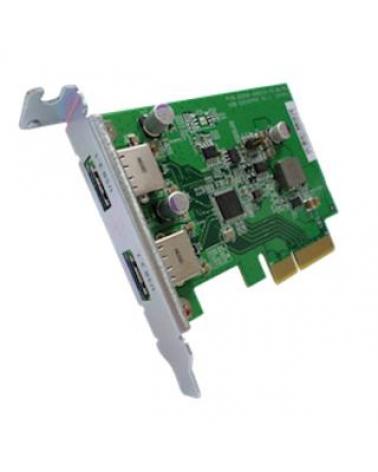 QNAP DUALPORT USB 3.1 PCIE CARD      TYPE-A · - Imagen 1