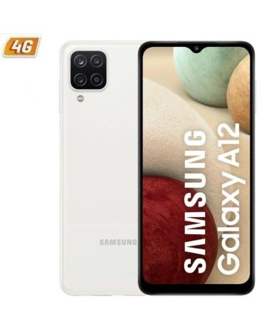 Smartphone Samsung Galaxy A12 4GB/ 64GB/ 6.5'/ Blanco - Imagen 1