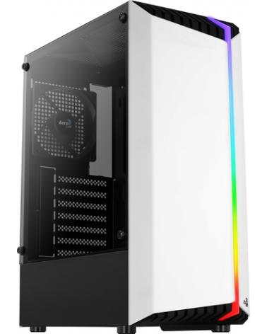 Caja Gaming Semitorre Aerocool Bionic V1 RGB/ Blanca - Imagen 1