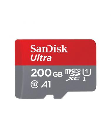 Tarjeta de Memoria SanDisk Ultra 200GB microSD XC UHS-I/ Clase 10/ 100MBs - Imagen 1