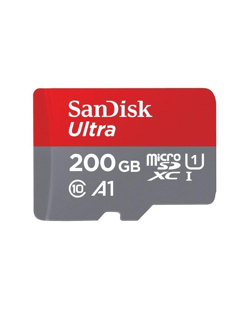 Tarjeta de Memoria SanDisk Ultra 200GB microSD XC UHS-I/ Clase 10/ 100MBs - Imagen 1