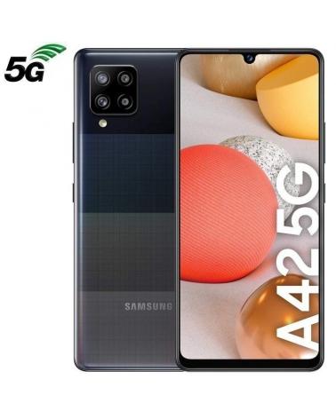 Smartphone Samsung Galaxy A42 4GB/ 128GB/ 5G/ 6.6'/ Negro - Imagen 1