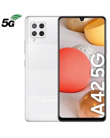 Smartphone Samsung Galaxy A42 4GB/ 128GB/ 5G/ 6.6'/ Blanco - Imagen 1
