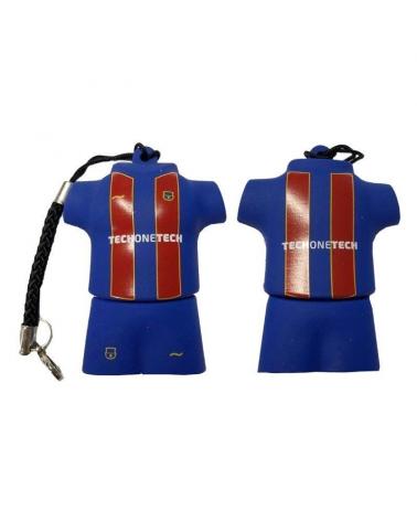 Pendrive 32GB Tech One Tech Equipacion Fútbol Azul-Grana USB 2.0 - Imagen 1