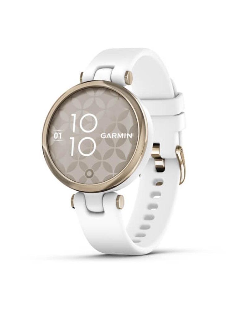 Smartwatch Garmin Lily Sport/ Notificaciones/ Frecuencia Cardíaca/ GPS/ Oro Crema y Blanco - Imagen 1
