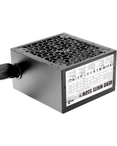 Fuente de Alimentación Gaming Aerocool Aero White/ 550W/ Ventilador 12cm/ 80 Plus - Imagen 1